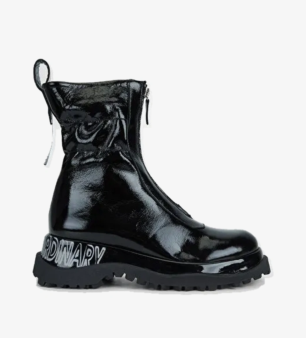 Valmenti Orıonex Kadın SIYAH KRSK RGN Hakiki Deri Casual Bot - Görsel 1