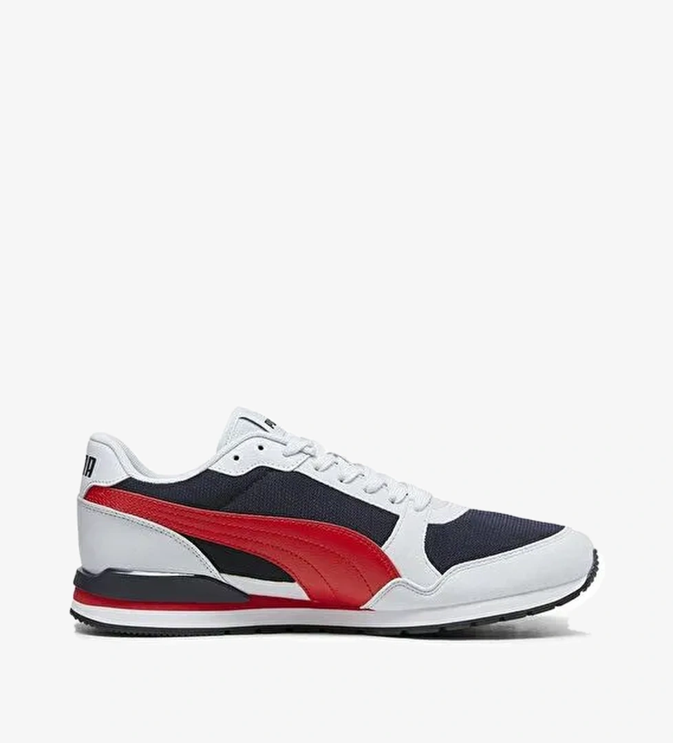 Puma Puma Lacivert ST Runner v3 Mesh-Navy-Red-Silver-White Erkek Spor Ayakkabı Sneaker | Boyner Lacivert - 1. görsel
