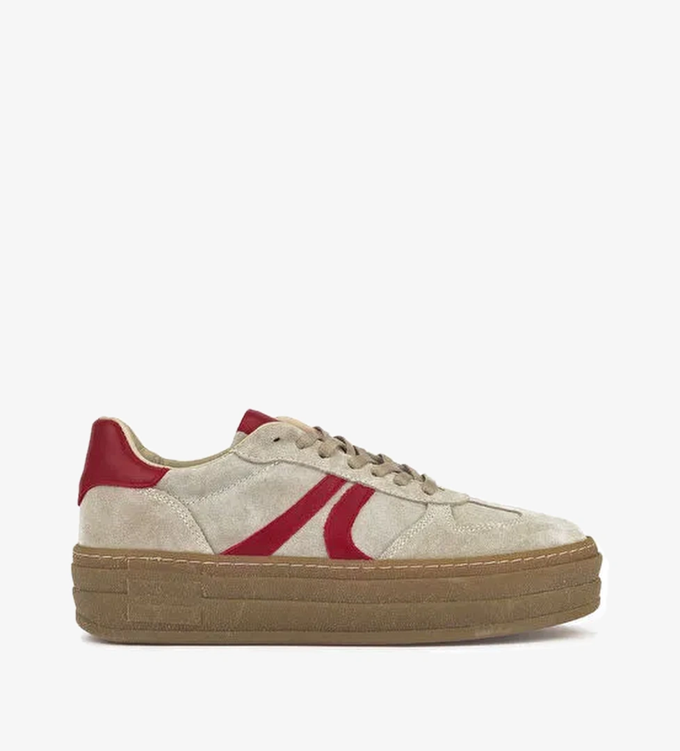 Ziya Bej-Kırmızı Kadın Sneaker 1431000Z6640_340 - Görsel 1