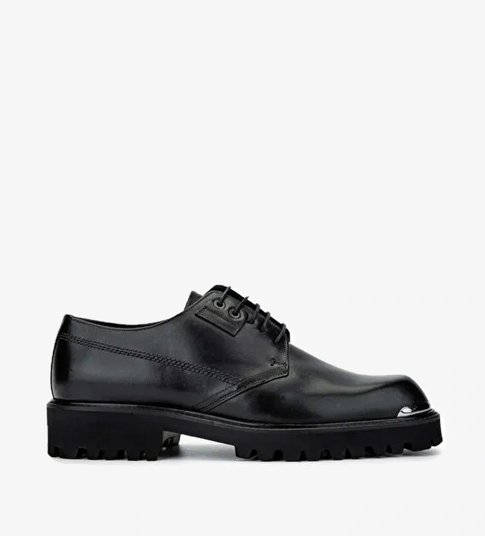 Tamer Tanca Kahverengi Erkek Deri Günlük Ayakkabı 183 28856 ERK AYK SK24-25 - Görsel 1