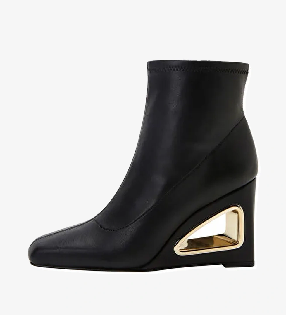 Katy Perry Siyah Kadın Topuklu Bot KP3217 - Görsel 1