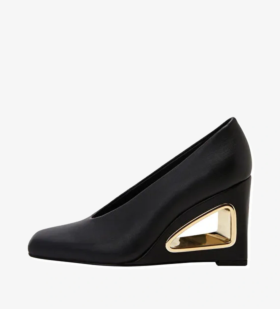 Katy Perry Siyah Kadın Topuklu Ayakkabı KP3214 - Görsel 1