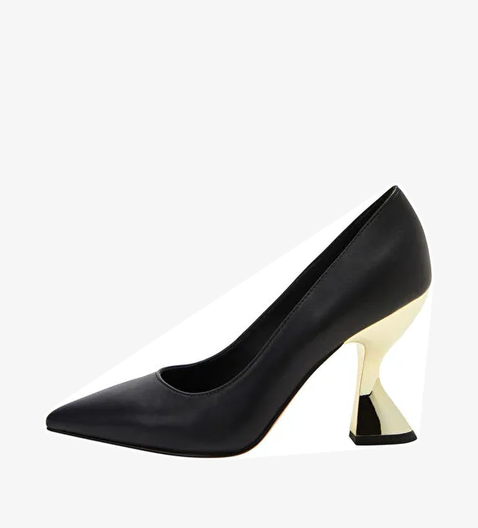 Katy Perry Siyah Kadın Topuklu Ayakkabı KP3220 - Görsel 1