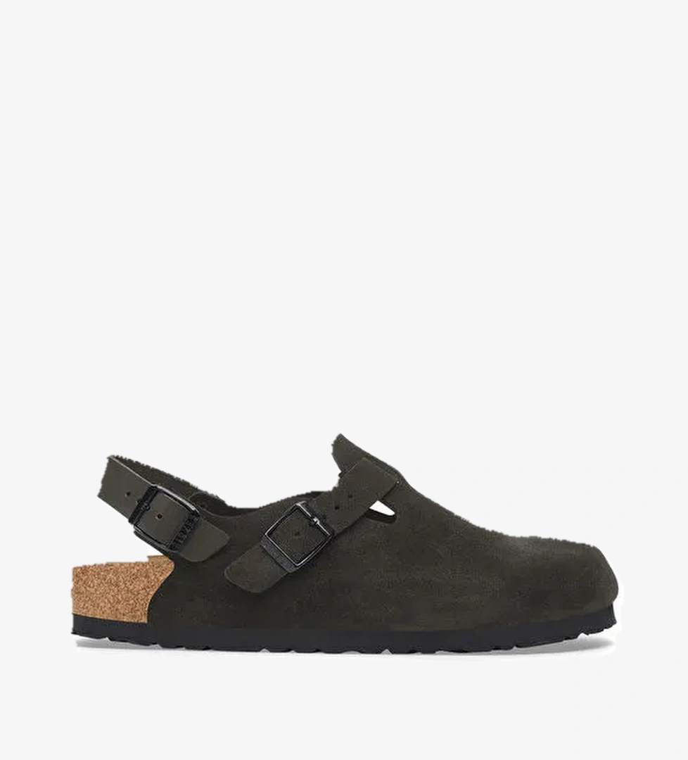 Birkenstock Birkenstock Siyah Kadın Süet Terlik 1028348 model görseli