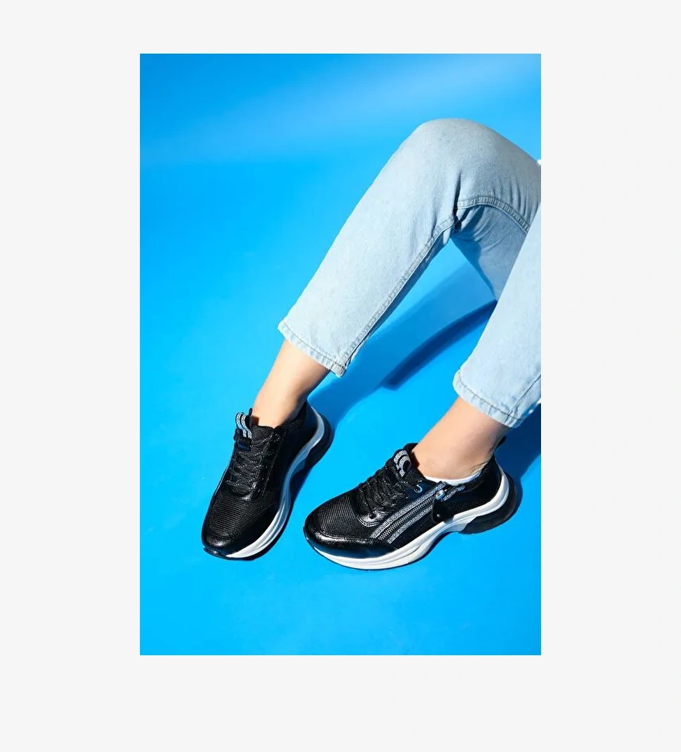 Luvi Shoes Beyaz Kadın Sneaker 98-30164 - Görsel 1