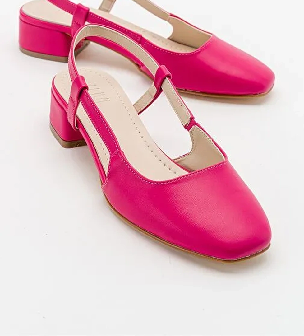 Luvi Shoes Fuşya Kadın Topuklu Sandalet 33-66 - Görsel 1