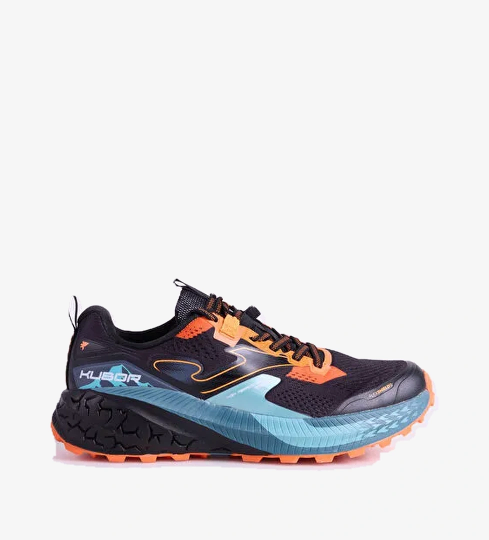 Joma TKKUBW2401 KUBOR MEN 2401 BLACK TUR Siyah - Turkuaz Erkek Yürüyüş Ayakkabısı - Görsel 1