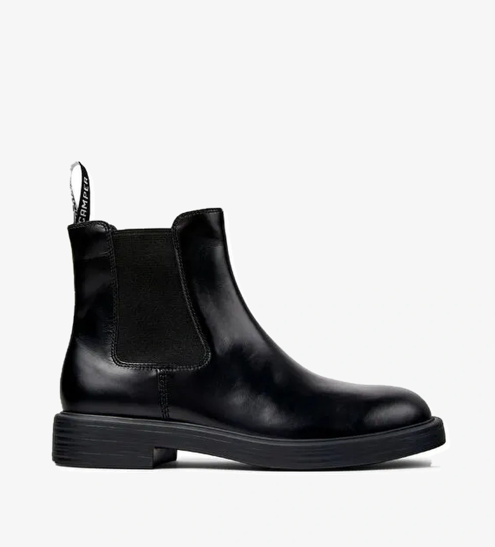 Camper Siyah Erkek Deri Bot Dean