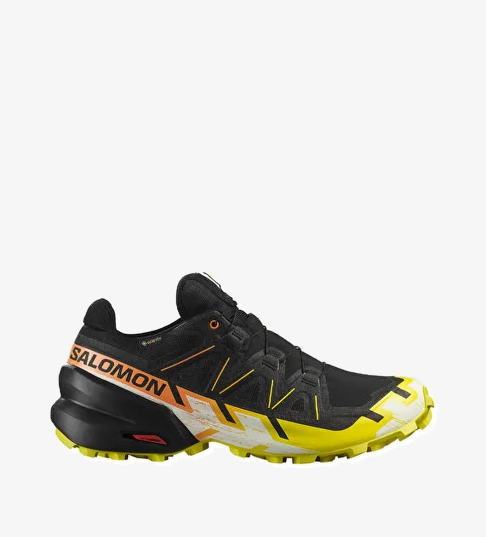 Salomon L47465400SPEEDCROSS 6 GTX Siyah - Sarı Erkek Outdoor Ayakkabı - Görsel 1