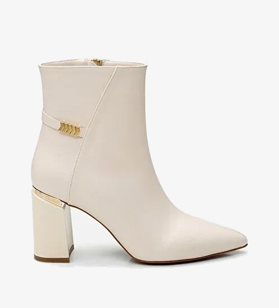 Hotiç Hotiç Kemik Kadın Topuklu Bot Boyner'de! Kemik - 1. görsel