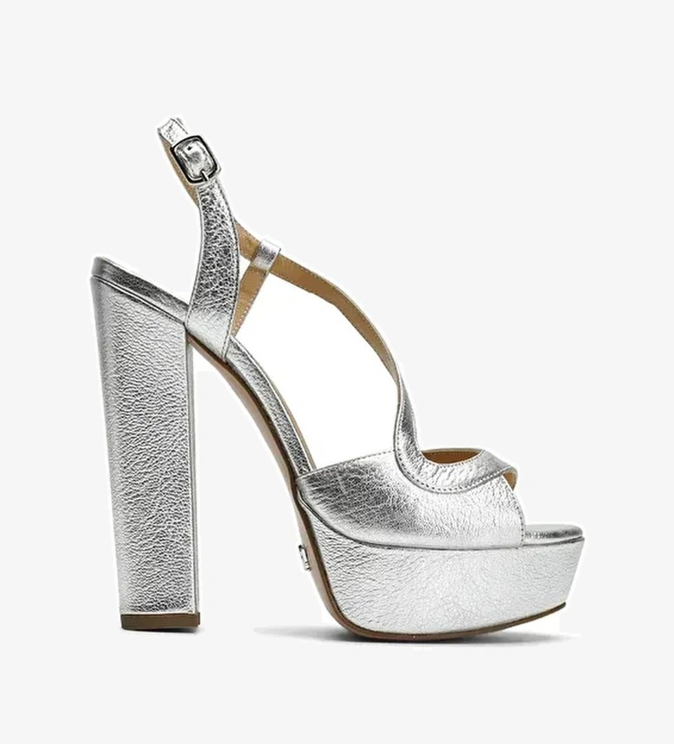 Jabotter Dore Kadın Deri Platform Topuklu Ayakkabı JAB4212 - Görsel 1