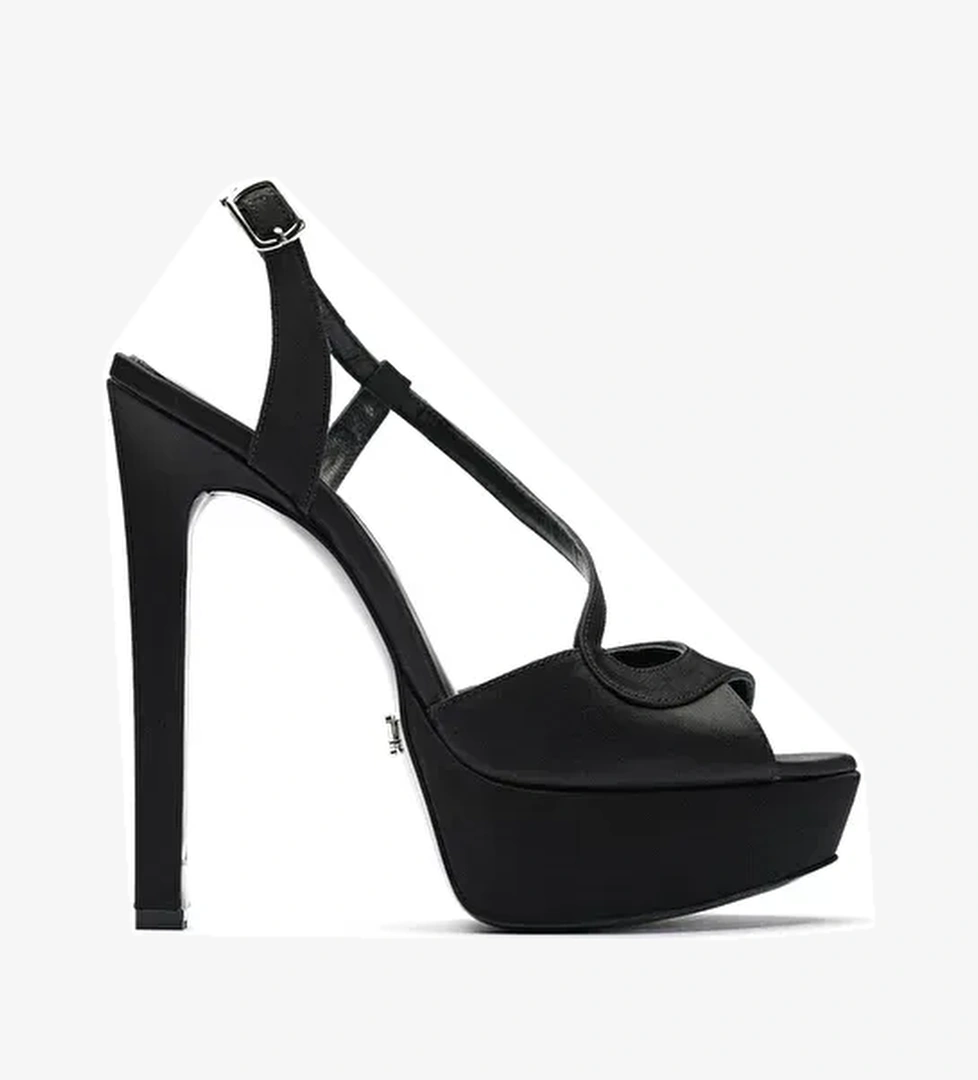 Jabotter Eleanor Saten Platform Topuklu Ayakkabı - Görsel 1