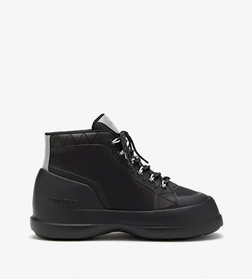 Erkek Bot (Kar) 80D2480080-N001 Moon Boot Luna Trek Mid Nylon Black - Görsel 1