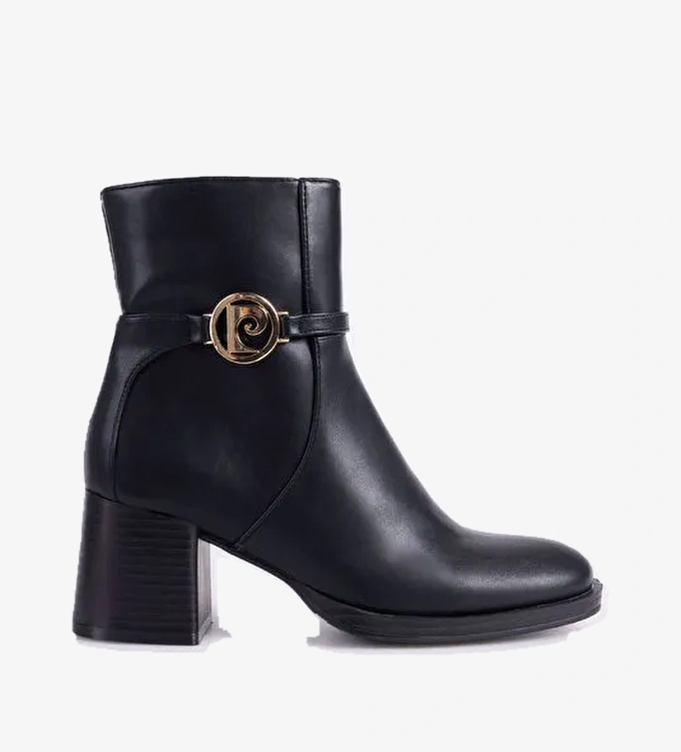 Pierre Cardin Siyah Kadın Topuklu Bot PCI-11118