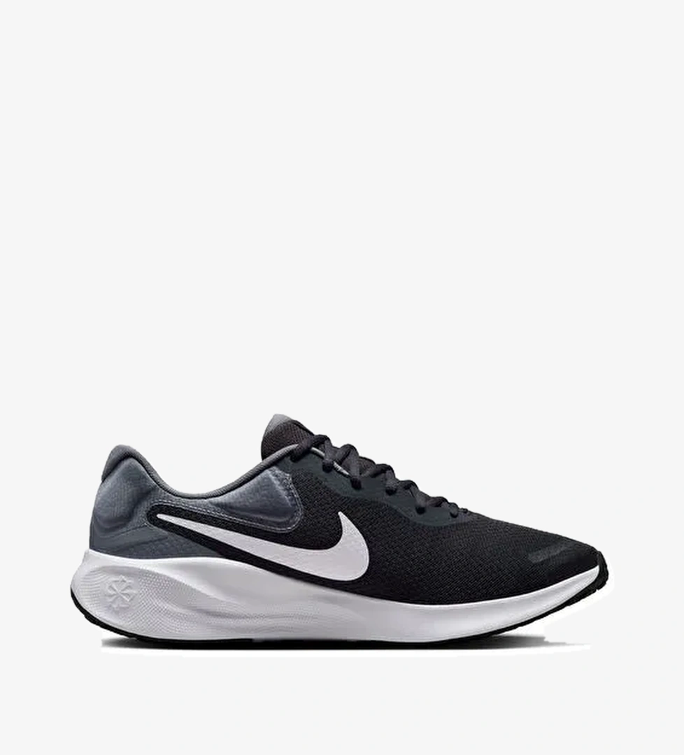 Nike Nike Siyah Gri Gümüş FB2207-007 NIKE REVOLUTION 7 Siyah - Gri - Gümüş Erkek Koşu Ayakkabısı Boyner'de! Siyah Gri Gümüş - 1. görsel