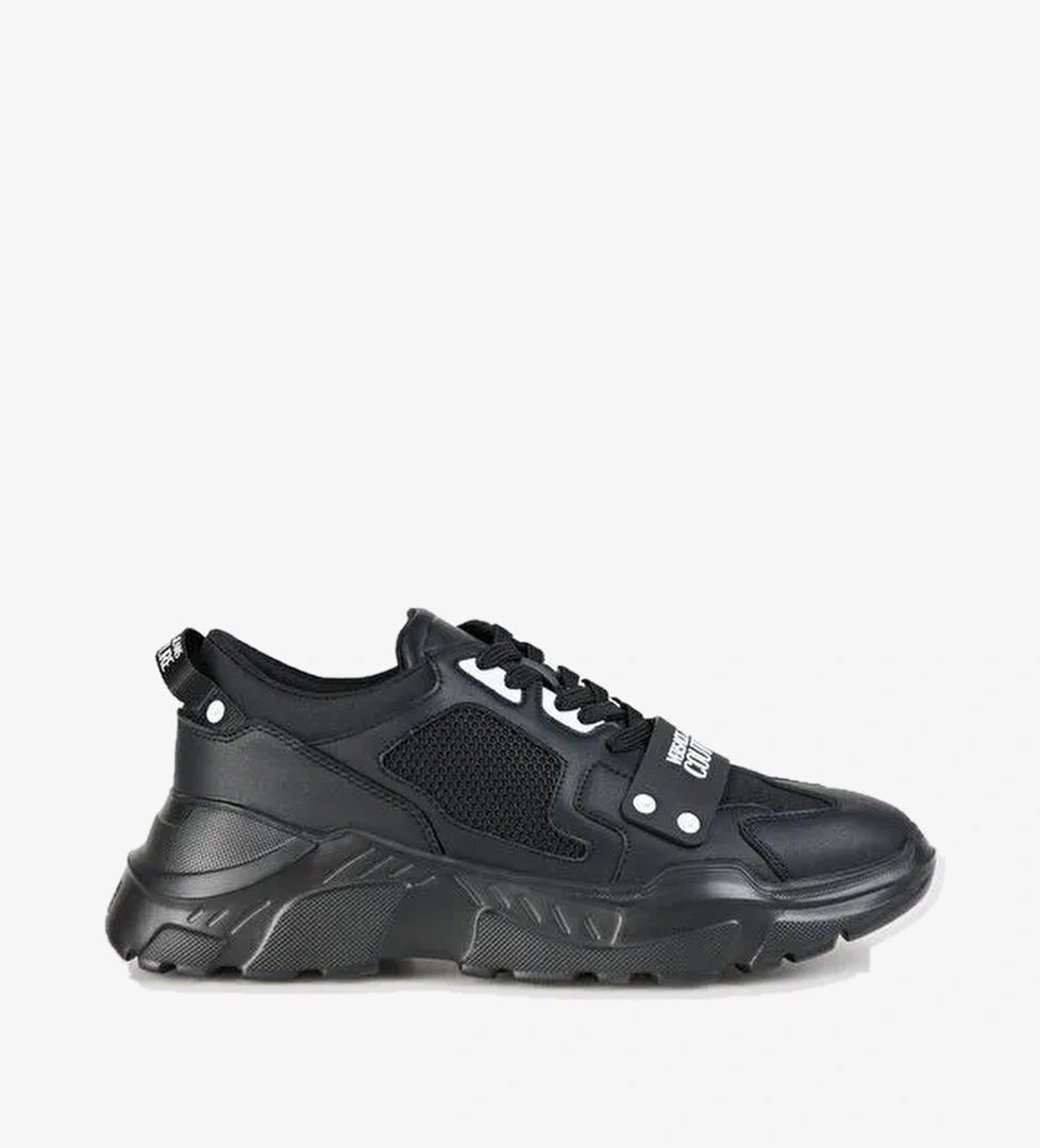 Versace Jeans Couture Siyah Erkek Sneaker FONDO SPEEDTRACK DIS. SC4 - Görsel 1