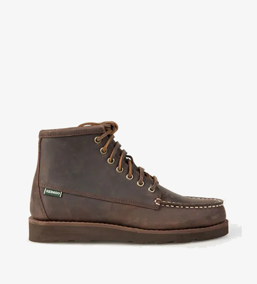 Sebago Koyu Kahverengi Erkek Süet Bot TALA MID CRAZY HORSE - Görsel 1