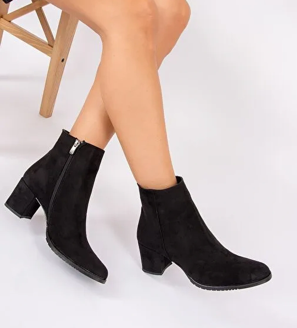 Siyah Kadın Bot G654013102 - Görsel 1