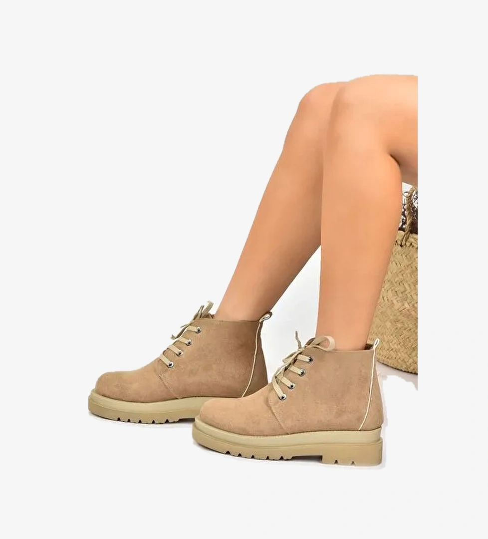 Vizon Süet Kadın Bot L996033802 - Görsel 1