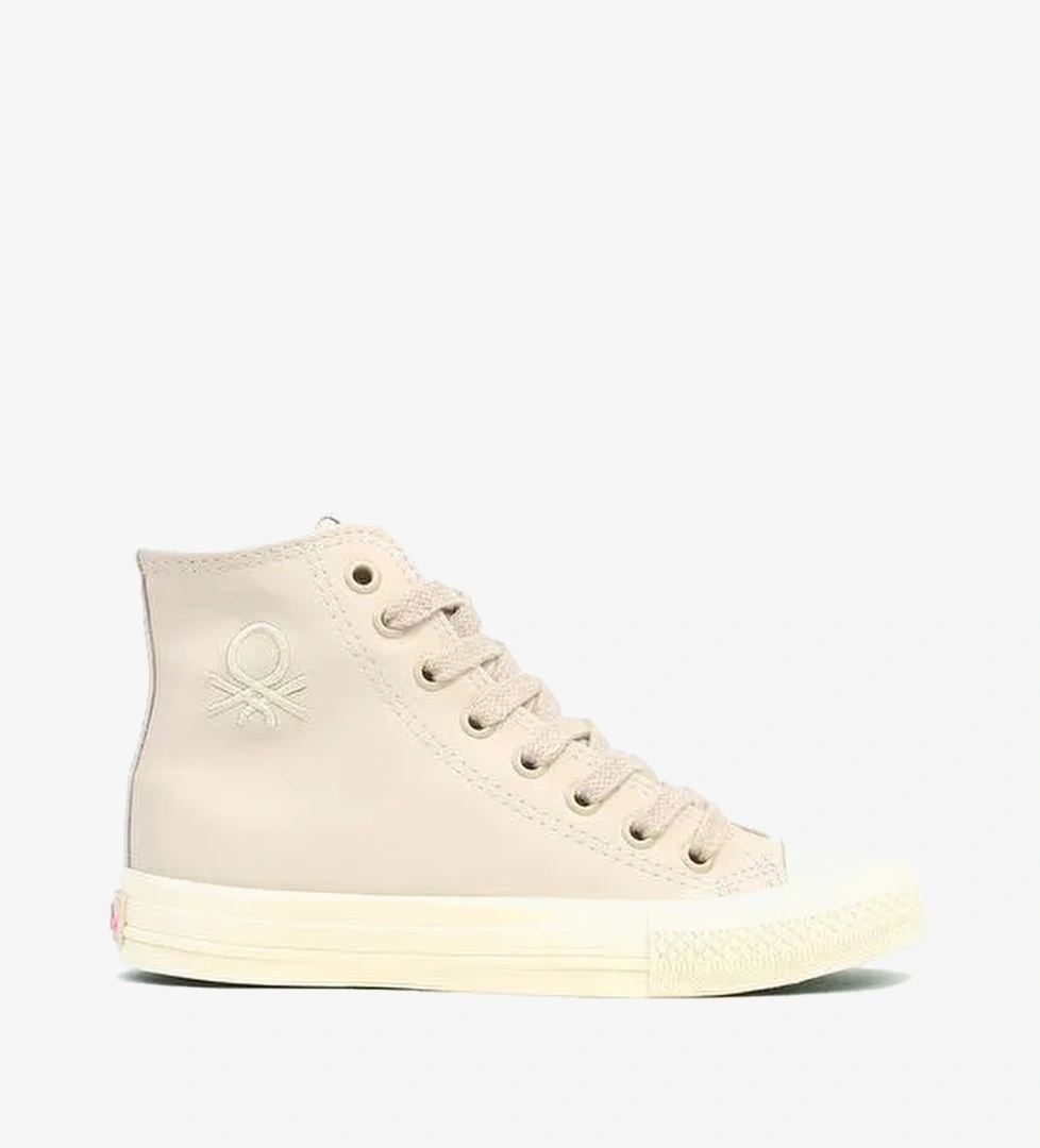 Benetton® |BN-31042 - 3374 Bej - Kadın Spor Ayakkabı
