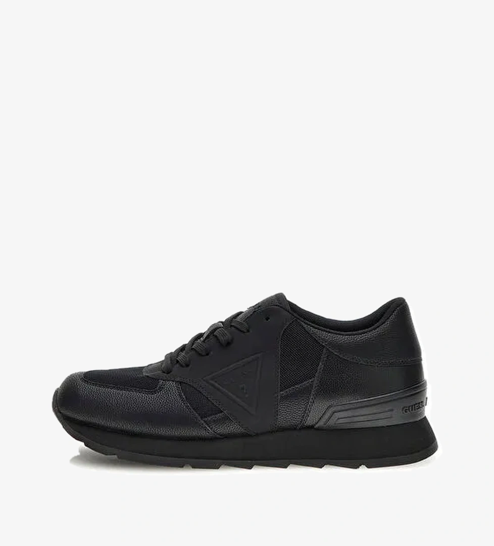 Guess Guess Siyah Erkek deri Sneaker FMFFANELE12 model görseli
