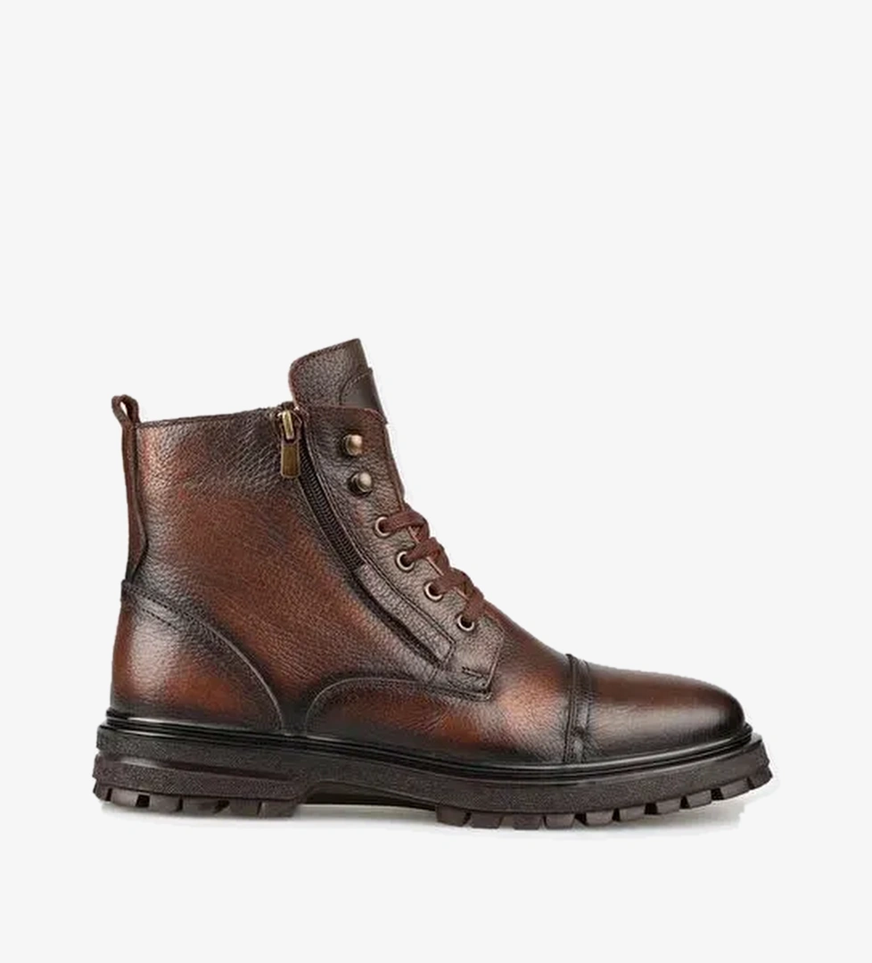 Taba Deri Erkek Günlük Bot - Görsel 1