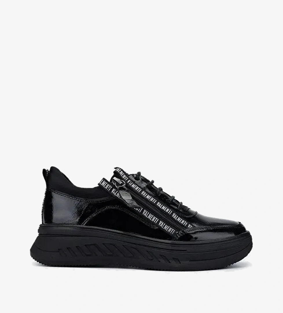 Valmenti Beyaz Kadın Rugan Sneaker 922 25102208K BN AYK SK24-25 - Görsel 1