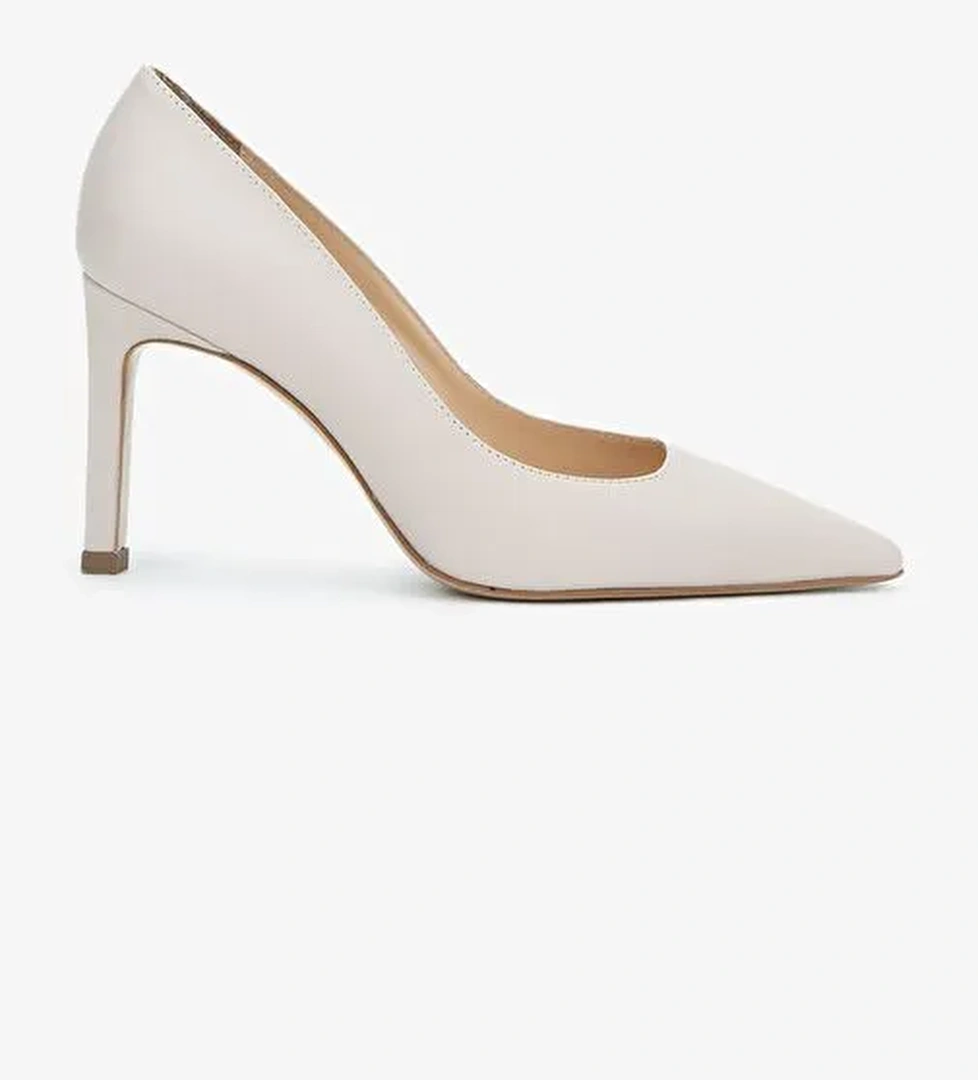 Valmenti Siyah Kadın Rugan Stiletto 613 27235 BN AYK Y24 - Görsel 1