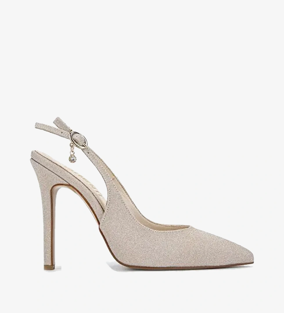 Valmenti Altın Valmenti Deri Stiletto