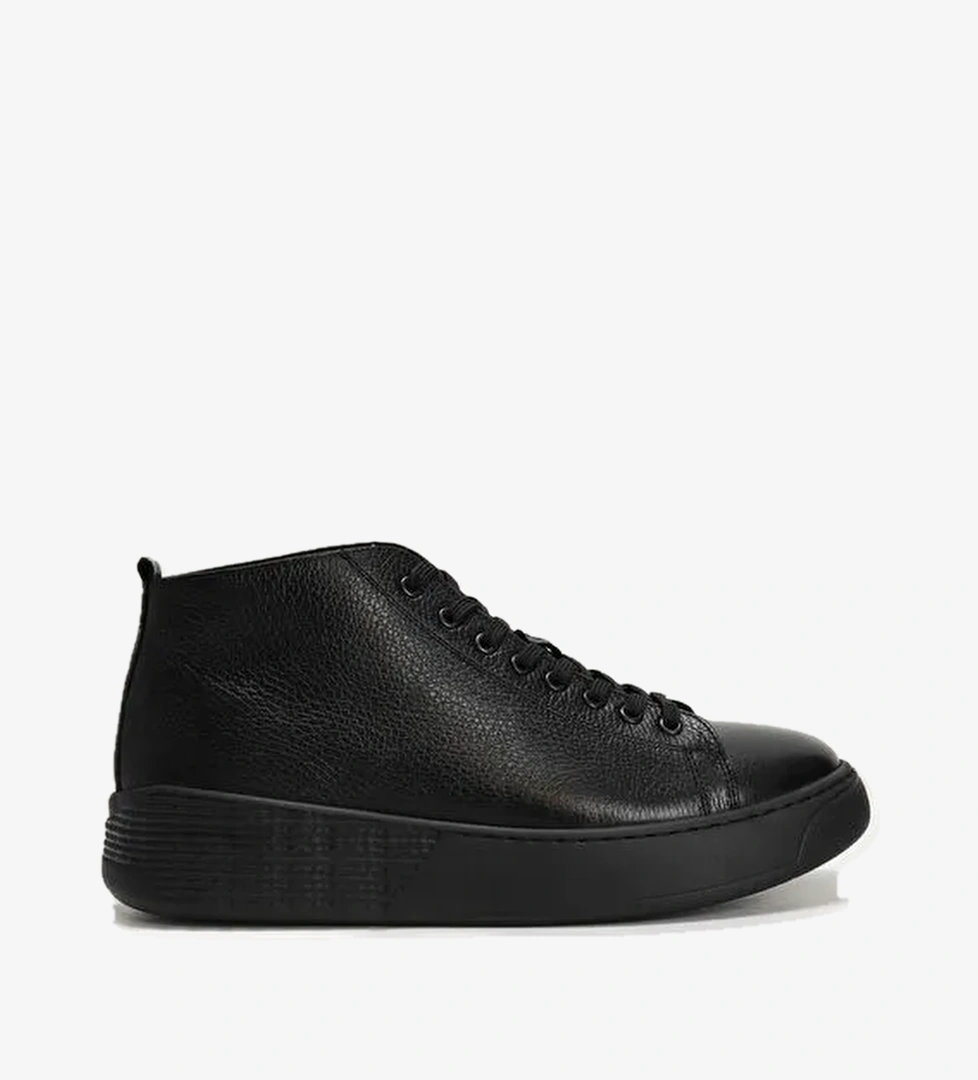 Aden Erkek Deri Ayakkabı Siyah - Görsel 1