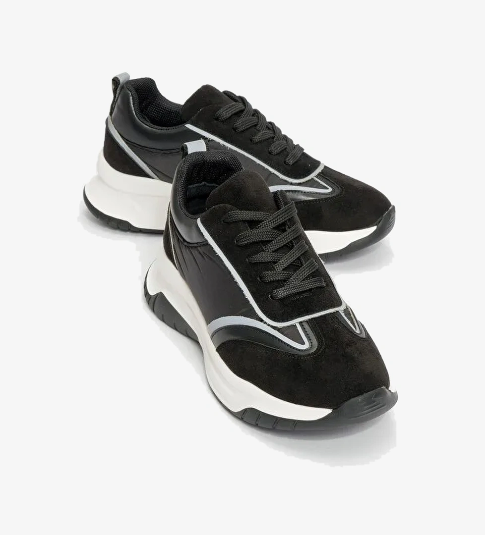 Luvi Shoes Bej Kadın Sneaker 223-2421 - Görsel 1