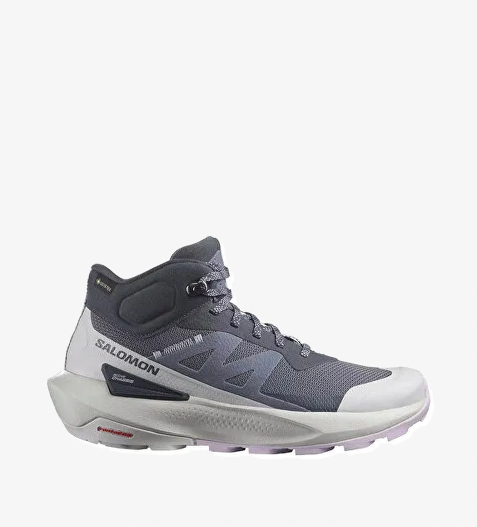 Salomon L47457400ELIXIR ACTIV MID GTX W Mavi - Beyaz Kadın Outdoor Ayakkabı - Görsel 1