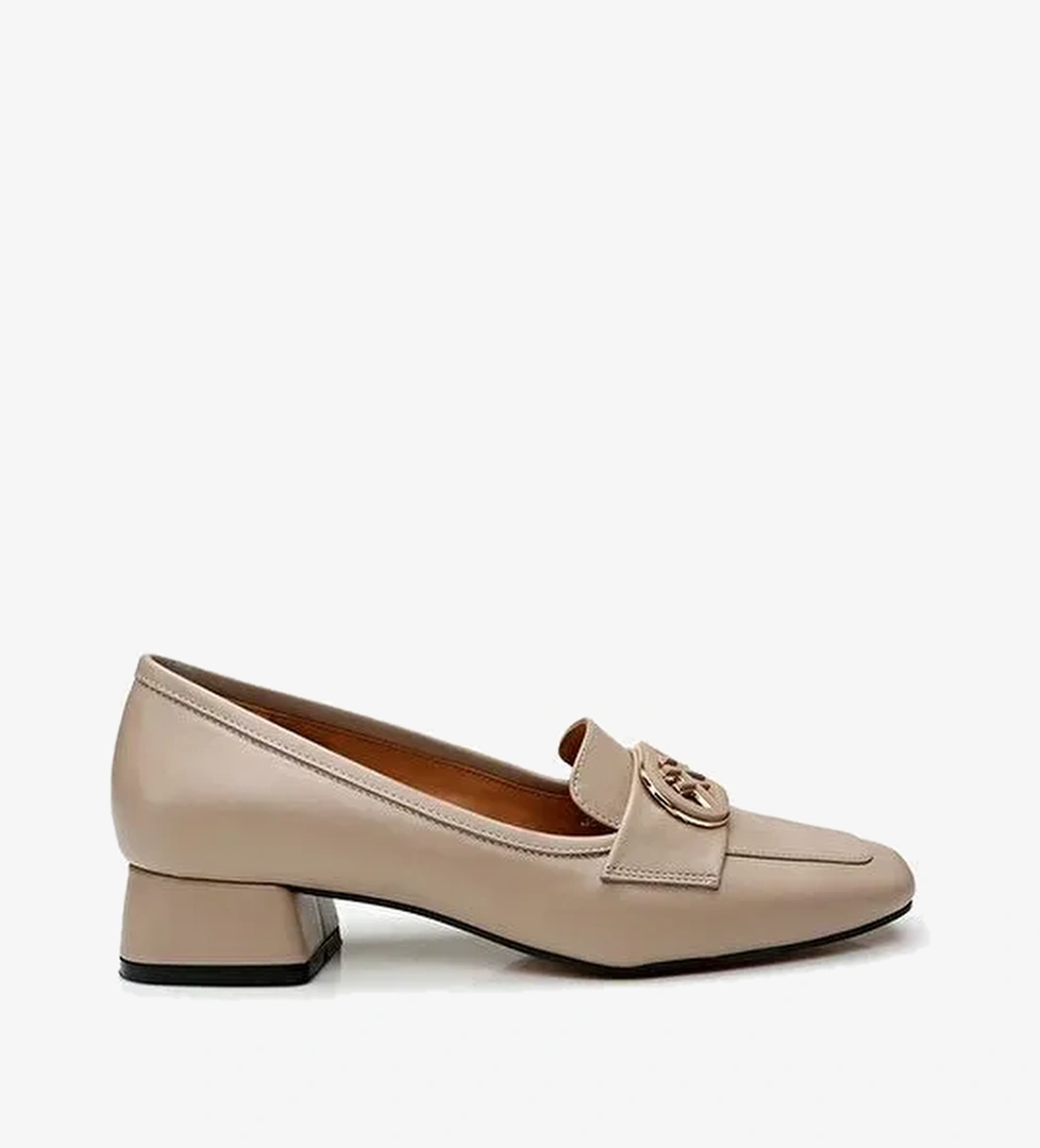 Hotiç Vizon Kadın Deri Loafer 01AYH293440A450 - Görsel 1