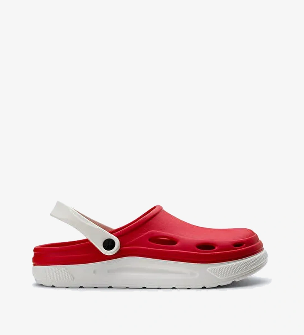 Erkek Kırmızı-Beyaz Eva Terlik A31Y8316 - Görsel 1