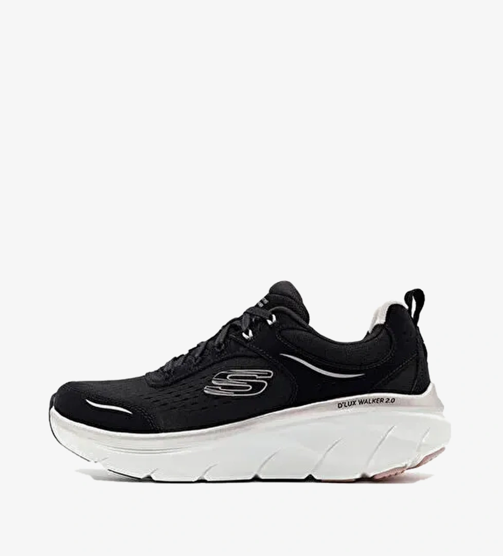 Skechers 150103 BKRG D'LUX WALKER 2.0 - GRAD Siyah Kadın Koşu Ayakkabısı