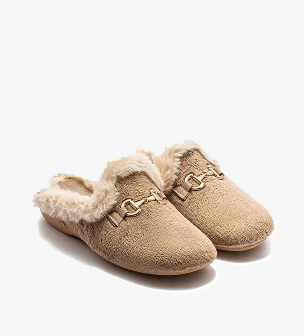 Twigy Twigy Kahverengi Kadın Ev Terliği EE0032 model görseli