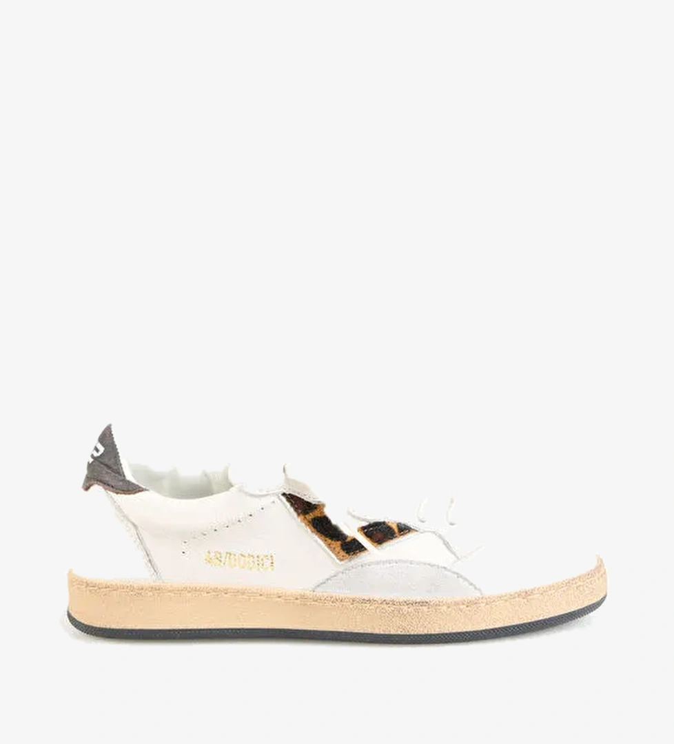 4b12 4B12 Beyaz-Çok Renkli Kadın deri Sneaker PLAY.NEW-D160 Boyner'de! Çok Renkli - 1. görsel