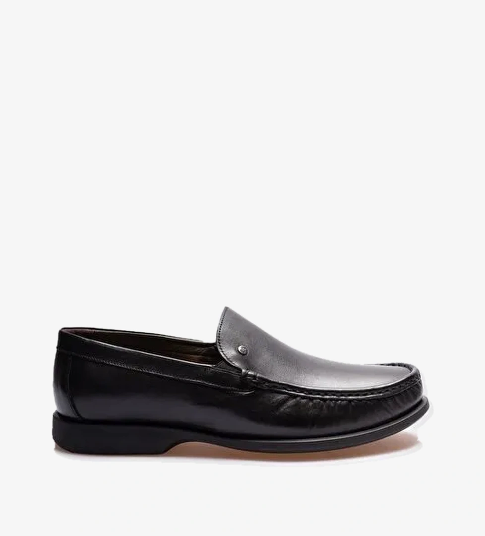 Cabani Ayakkabı Siyah Erkek Deri Günlük Ayakkabı 116505 - Görsel 1