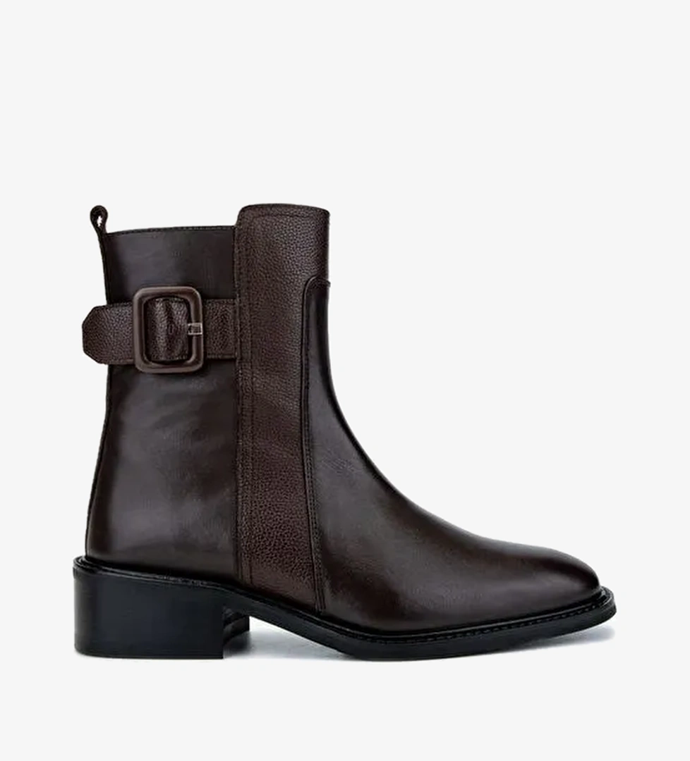 Valmenti Kadın Kahverengi Casual Bot - Görsel 1