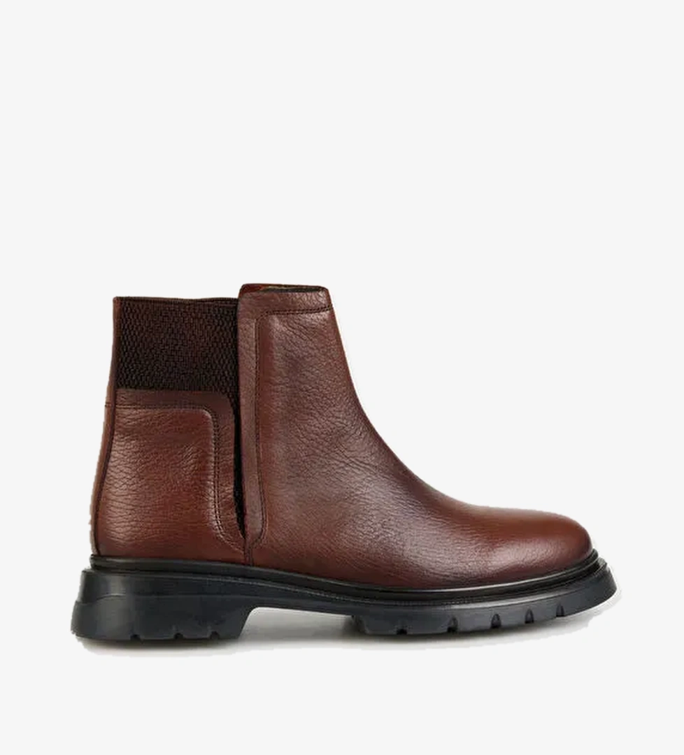 Bulldozer Bulldozer Taba Siyah Kadın Deri Bot Bul-250625 model görseli