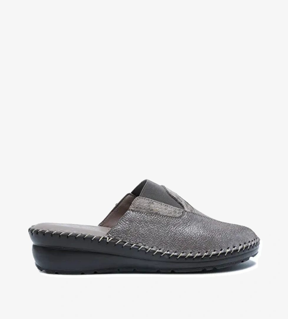 KHM106 Kifidis Aspendos Kadın Deri Terlik 36-41 - Görsel 1