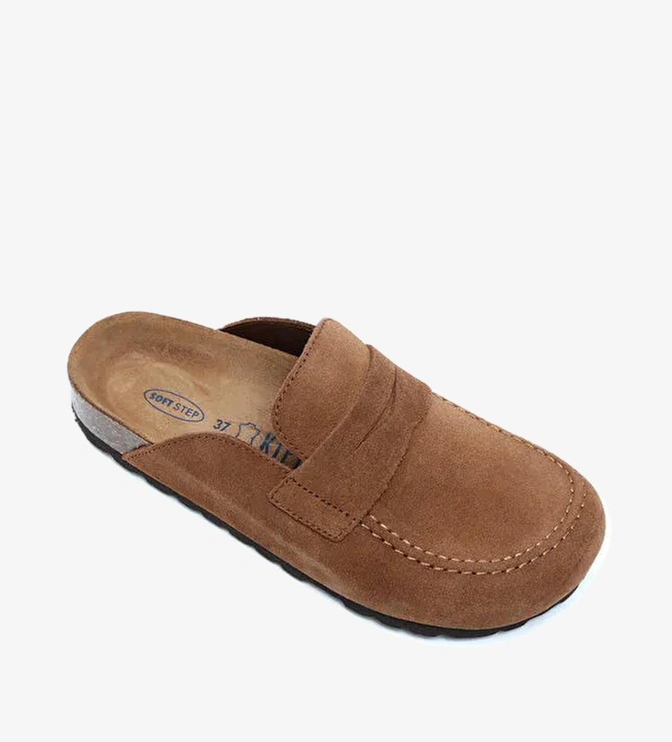 Kifidis Siyah Unisex Süet Terlik 10KST1TERU00001 - Görsel 1