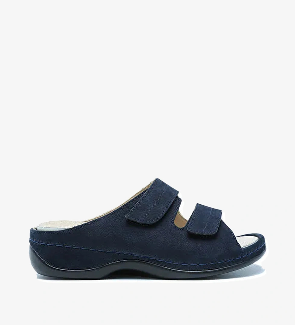 KA101902 Kifidis Kadın İçi Çıkabilen Anatomik Deri Terlik 36-41 - Görsel 1