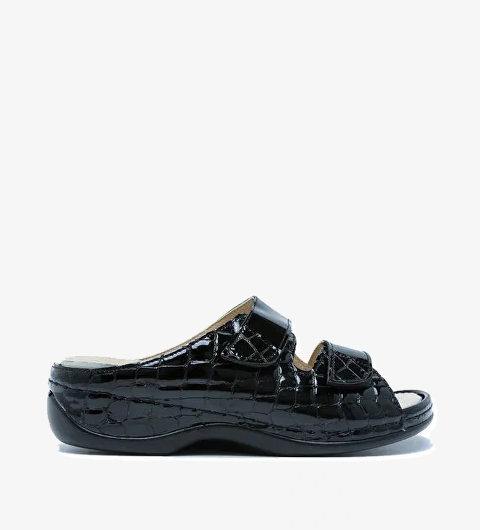 KA101921 Kifidis Kadın İçi Çıkabilen Anatomik Deri Terlik 36-41 - Görsel 1