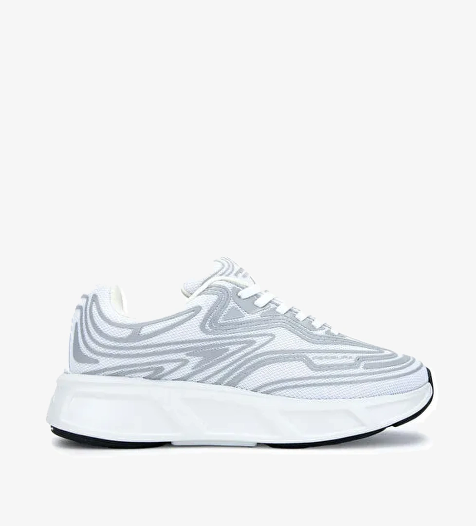 FESSURA Kadın Tekstil Beyaz/Buz Beyaz Sneakers & Spor Ayakkabı - Görsel 1