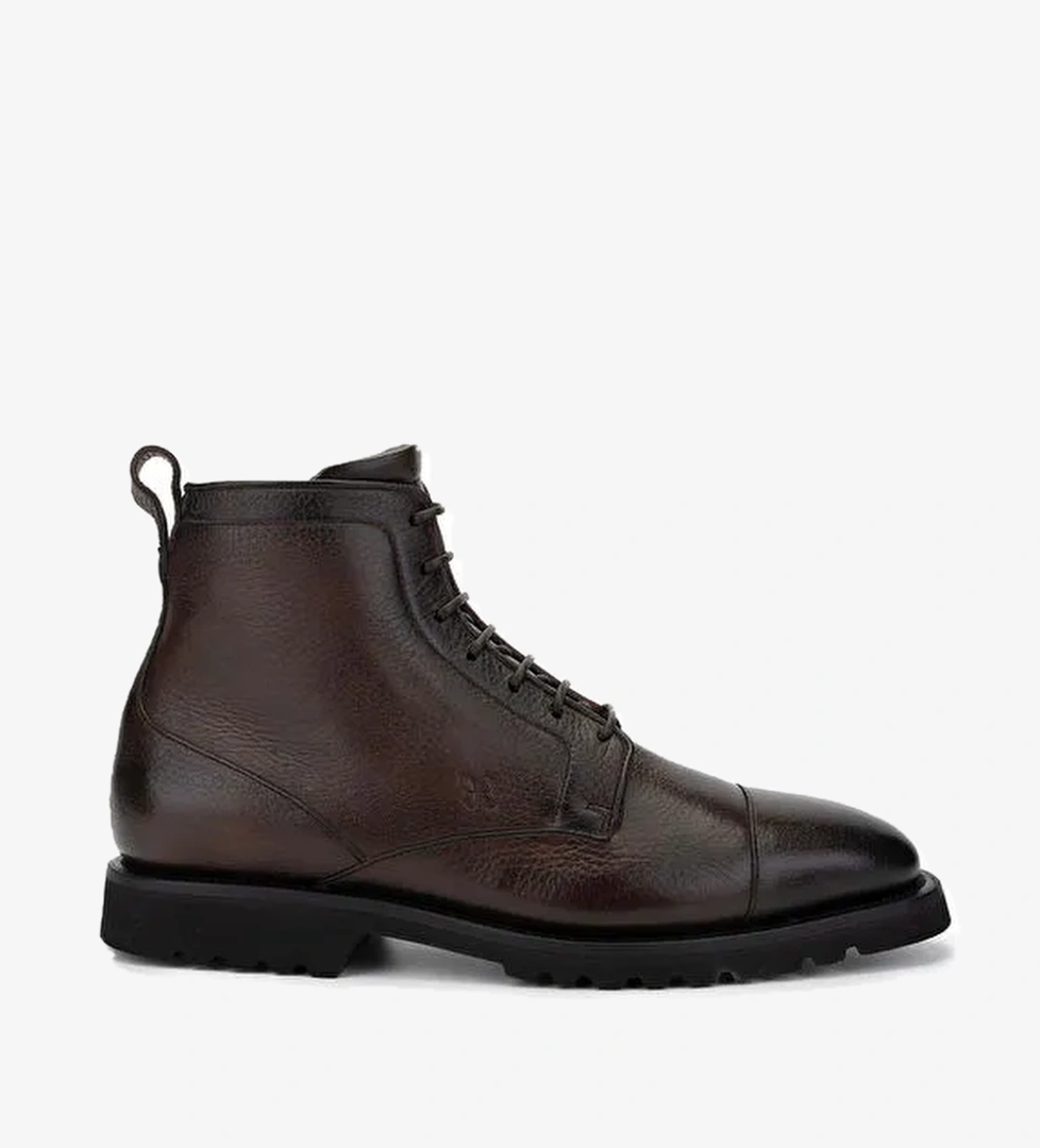 Fabi Erkek Hakiki Deri Kahverengi Casual Bot - Görsel 1