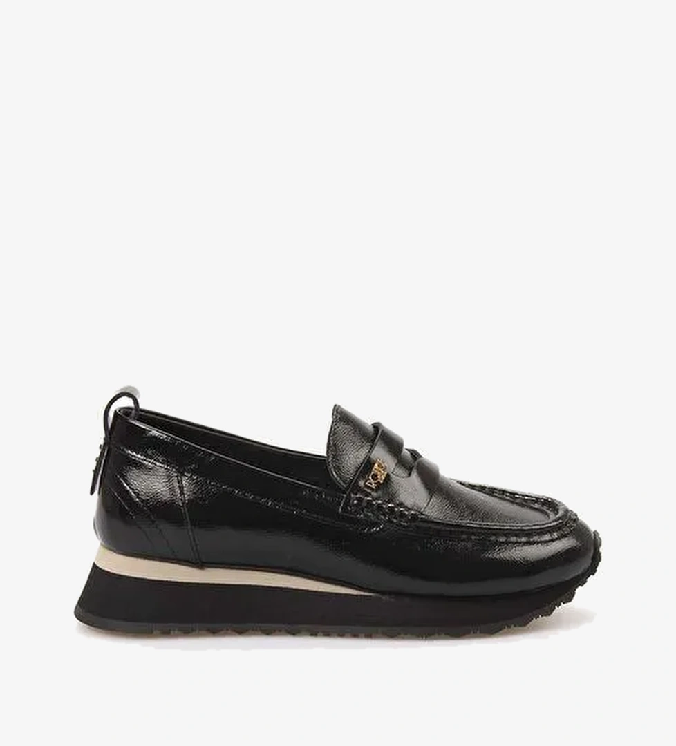 Rouge Siyah Kadın Rugan Loafer 242RGK884 121 - Görsel 1