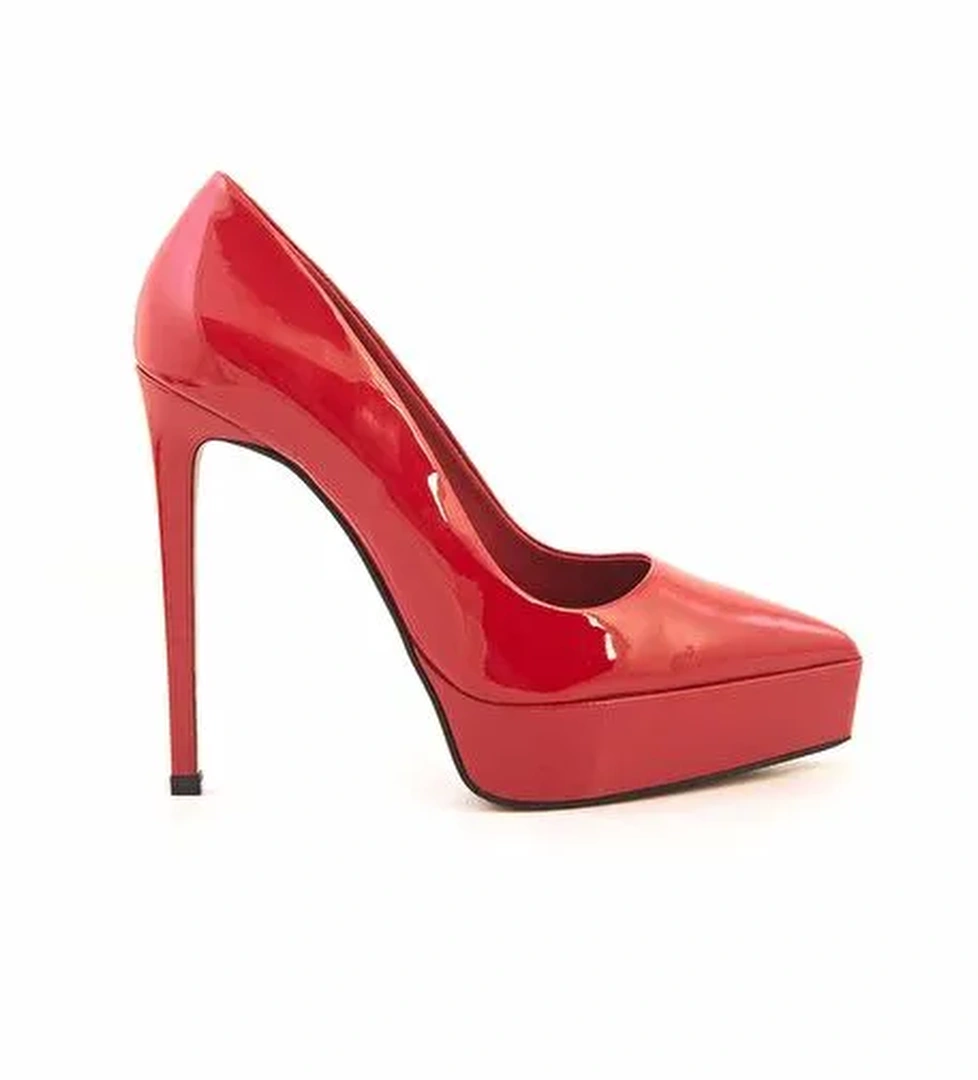 Mocassini Kadın Topuklu Ayakkabı 9001 - Görsel 1