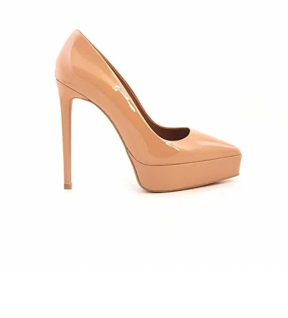 Mocassini Kadın Topuklu Ayakkabı 9001 - Görsel 1