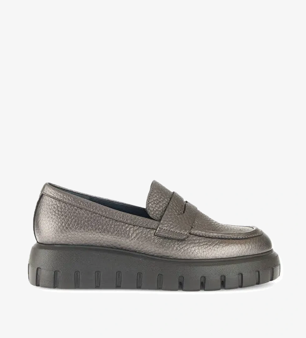 Gabor Gabor Metalik Kadın Deri Loafer 55|3 model görseli